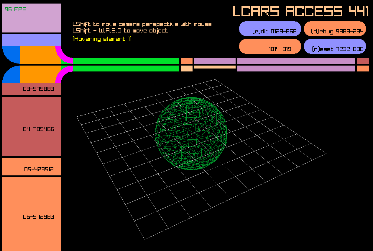 Raylib LCARS Frame